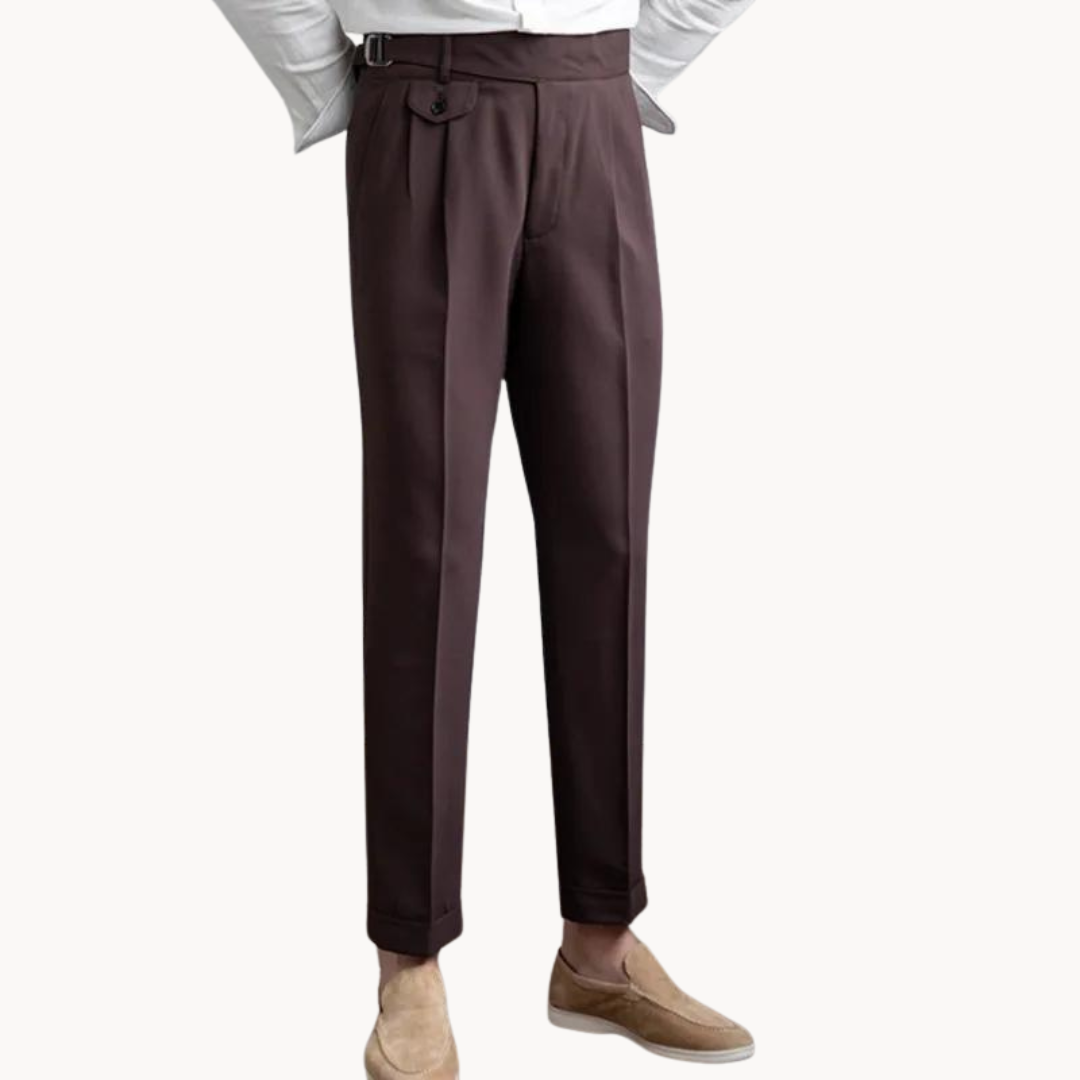 Men's Pleated Trousers | Verran