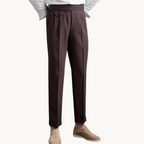 Men's Pleated Trousers | Verran