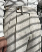 Men's Straight-Leg Trousers | Gianni