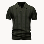 Men's Ribbed Polo Shirt | Larkin