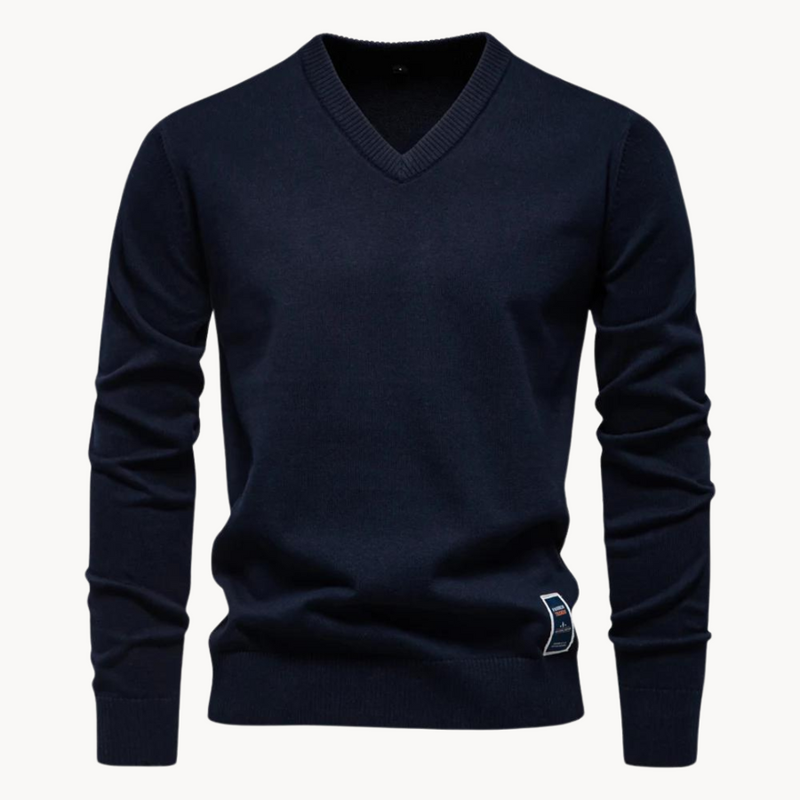 Men's Lightweight Cotton Jumper | Nicola