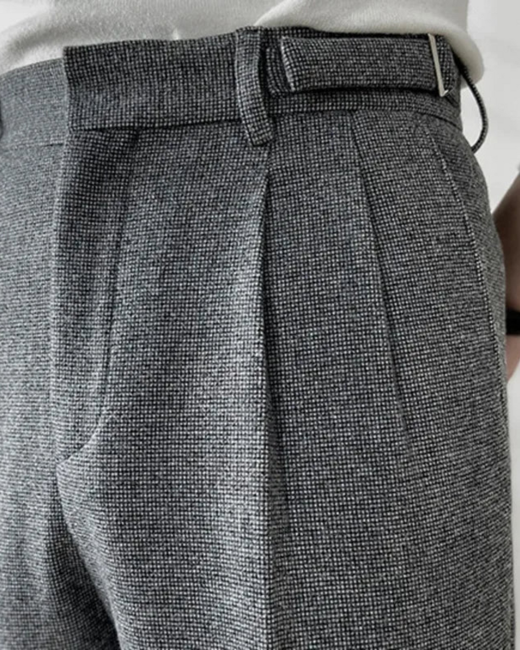 Men's Pleated Trousers | Corwyn