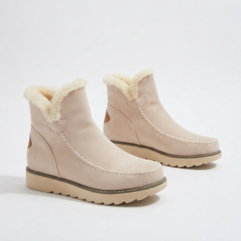 Women's Orthopaedic Faux Fur-Lined Ankle Snow Boots — view 2