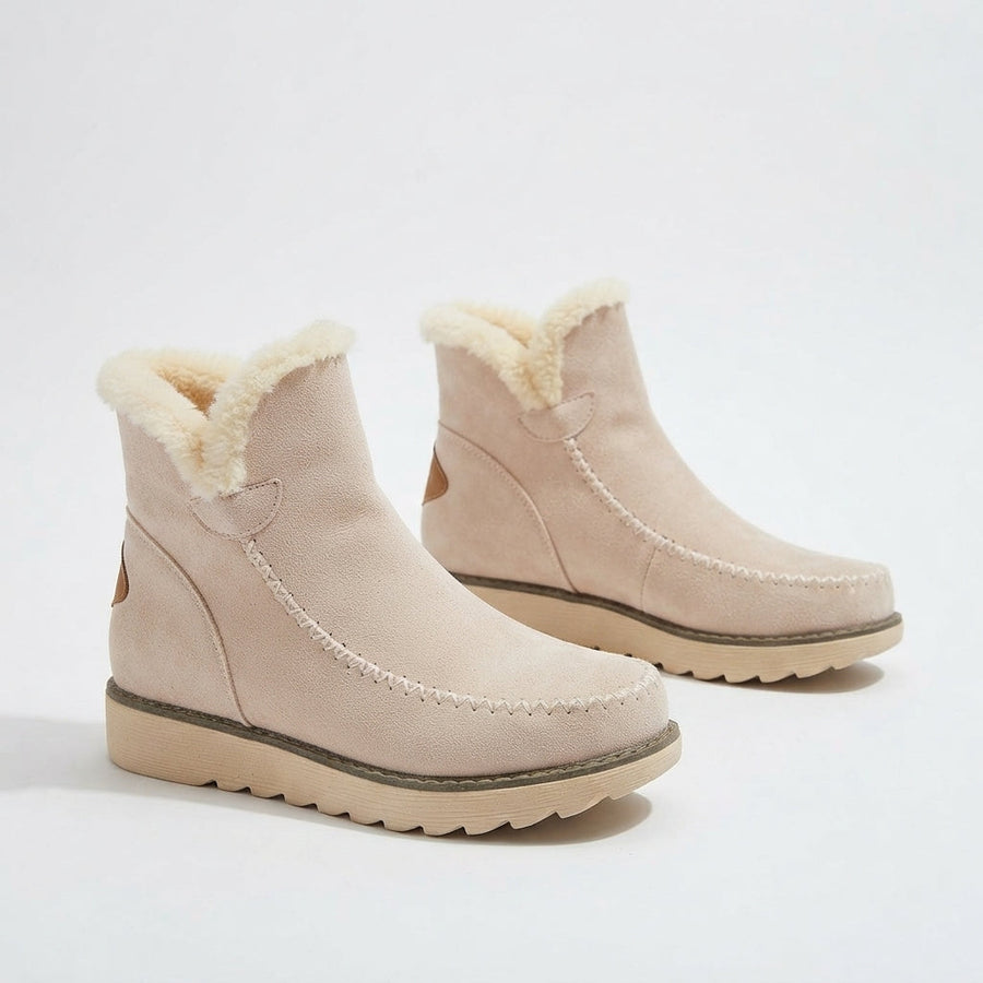 Women's Orthopaedic Faux Fur-Lined Ankle Snow Boots — view 2