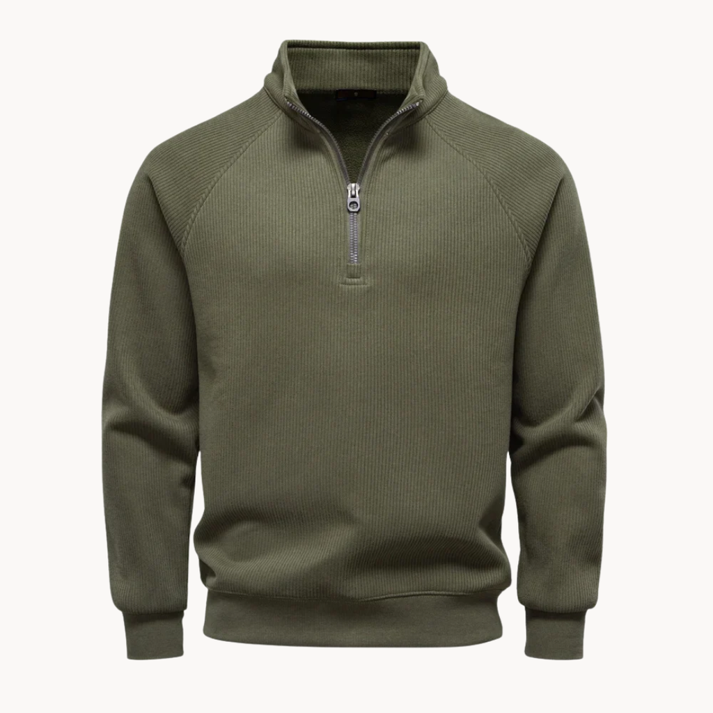Men's Half-Zip Knit Jumper | Langford