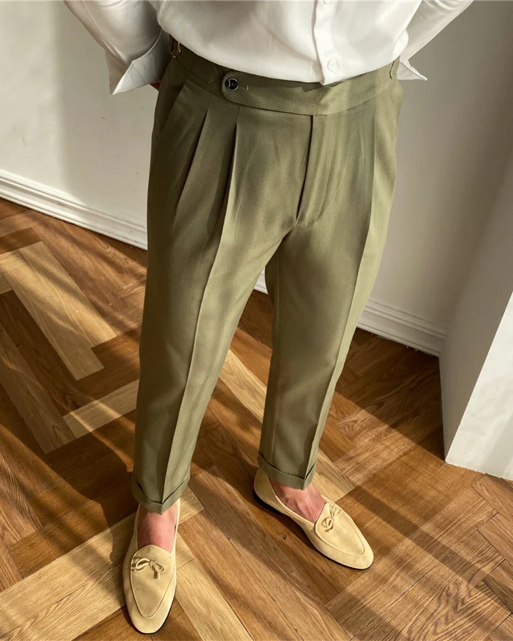 Men's Pleated Trousers | Zephyrine