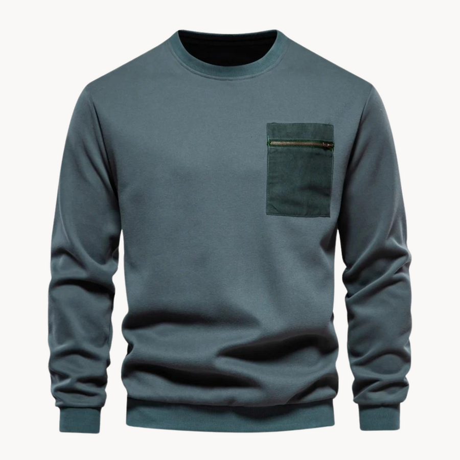 Men's Fleece Crewneck | Skipper