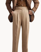Men's Straight-Leg Trousers | Matteo