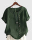 Elisavie | Comfortable Short Sleeve Blouse