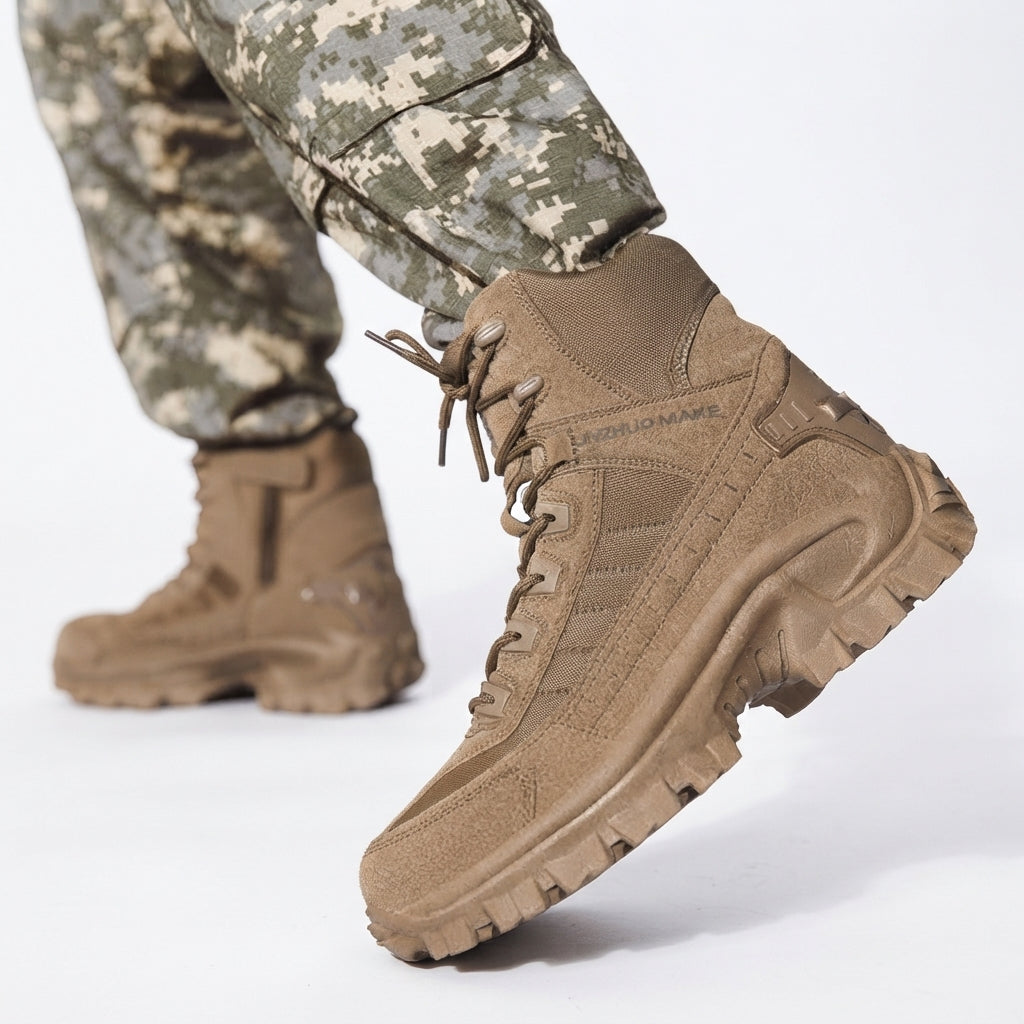 Men's Suede Tactical Work Boots — view 8
