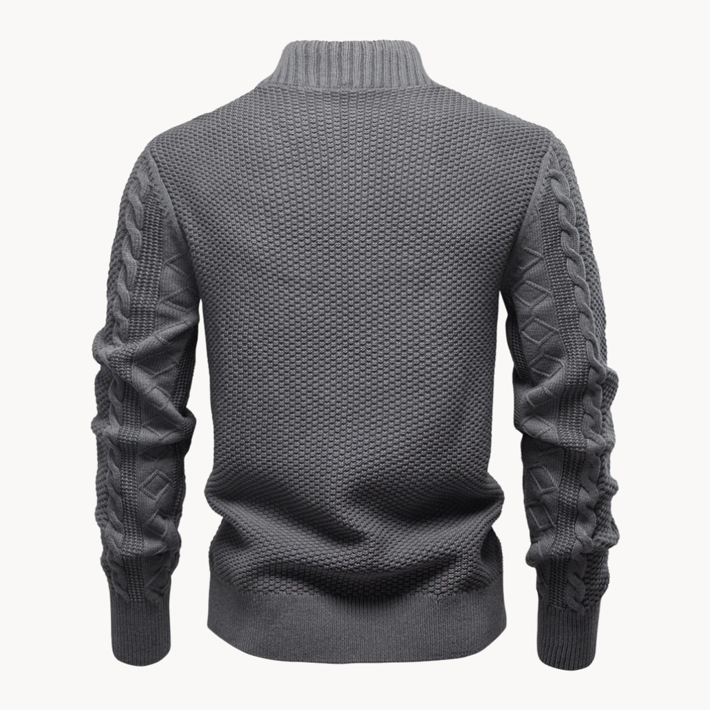 Men's Cable Knit Cardigan | Ashgrove