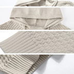 Men's Textured Knit Hoodie | Vantage