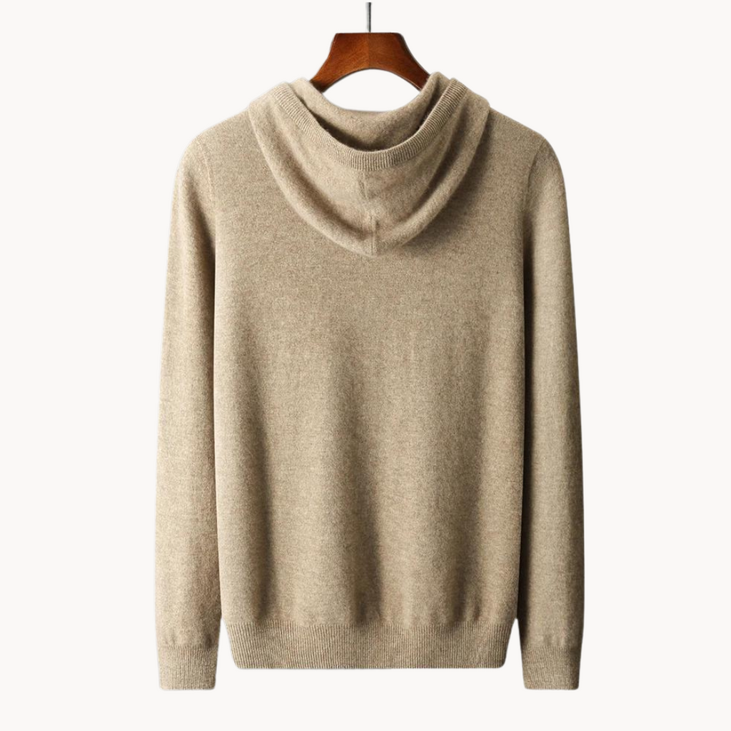 Men's Merino Wool Hoodie | Glacier