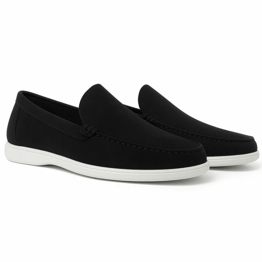 Men's Relaxed-Fit Suede Loafers – Aksel