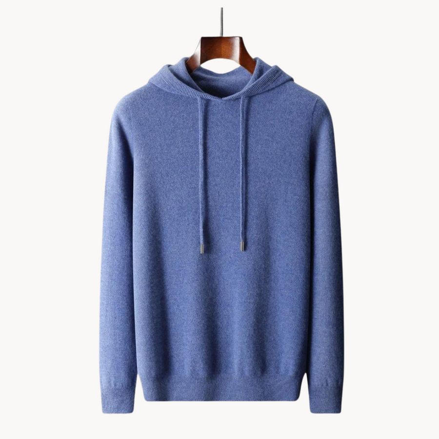 Men's Merino Wool Hoodie | Glacier