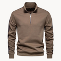 Men's Quarter-Zip Mock Neck Jumper | Bruno
