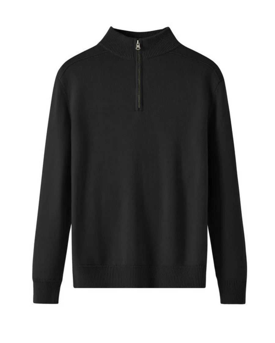 Men's Merino Wool Zip-Up Sweater – Tramonti