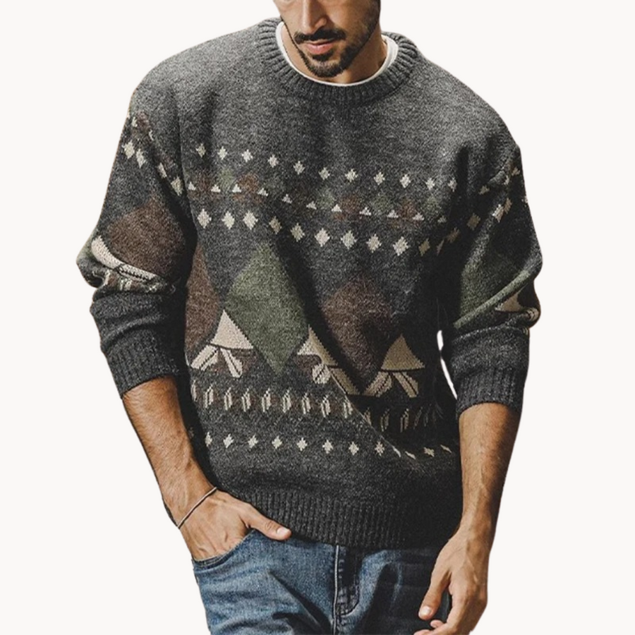 Men's Retro Knit Jumper | Albin