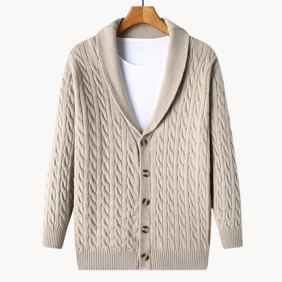 Men's Cosy Knit Cardigan | Vael
