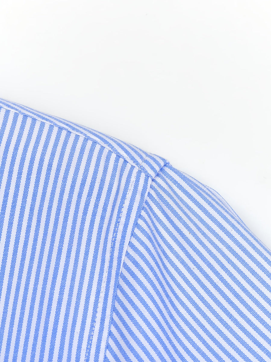 Men's cotton-blend Oxford long-sleeve shirt