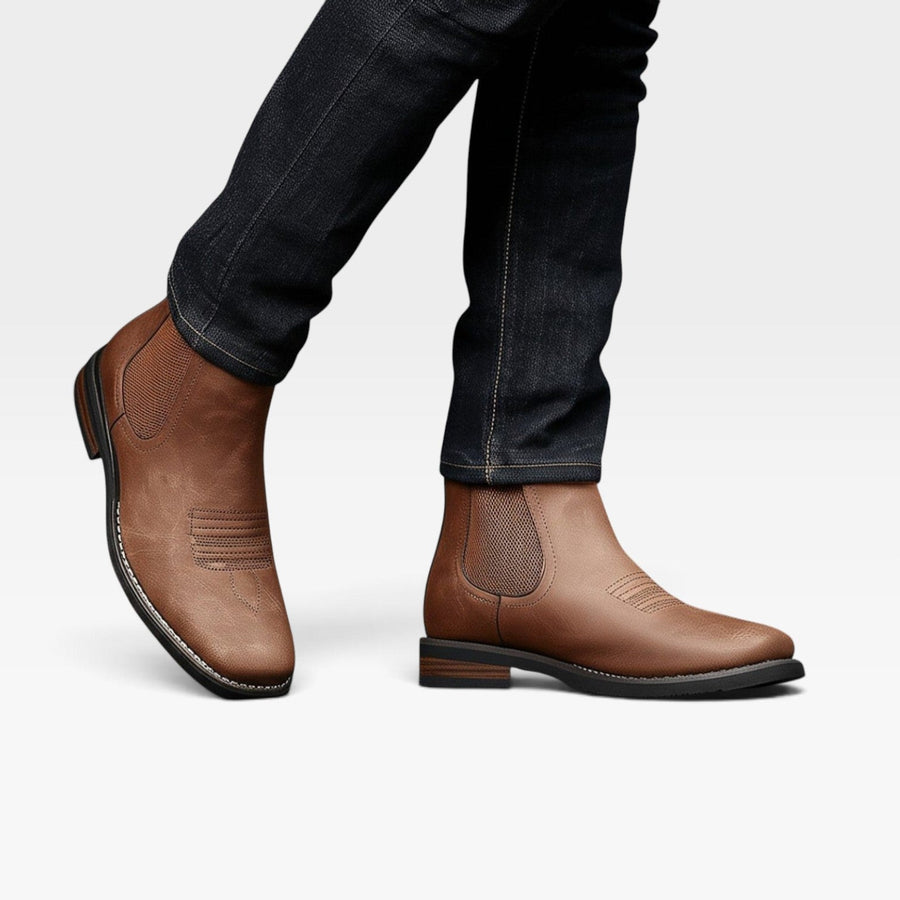 Men's Orthopaedic Chelsea Boots with Ergonomic Insole — view 6
