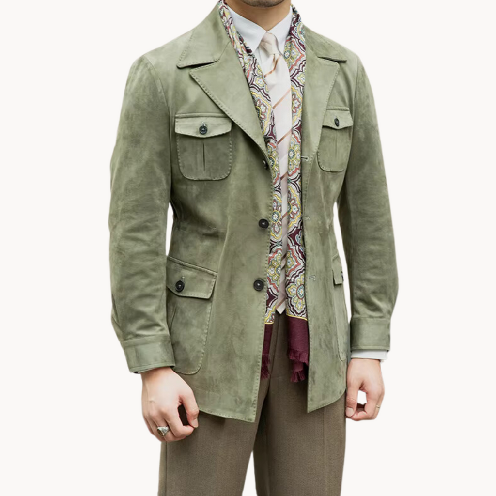 Men's Suede Coat | Riccardo