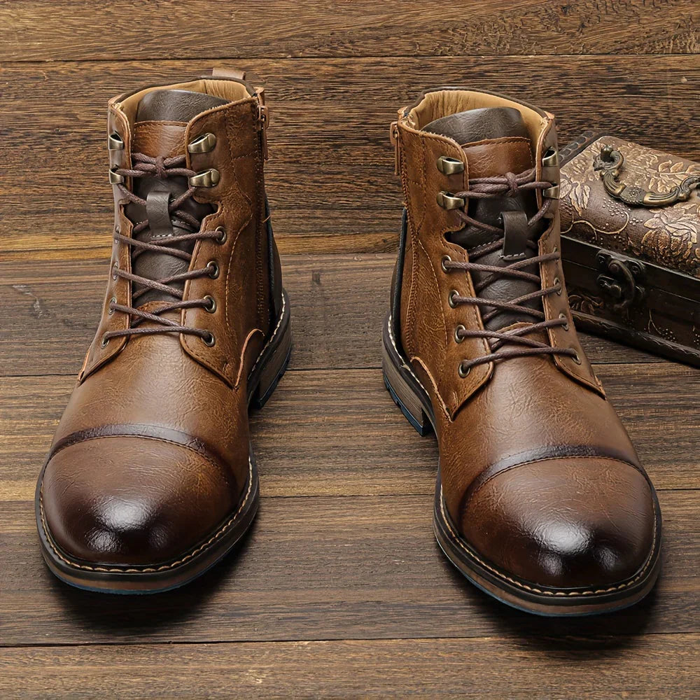 Men's Leather Boots – Procida