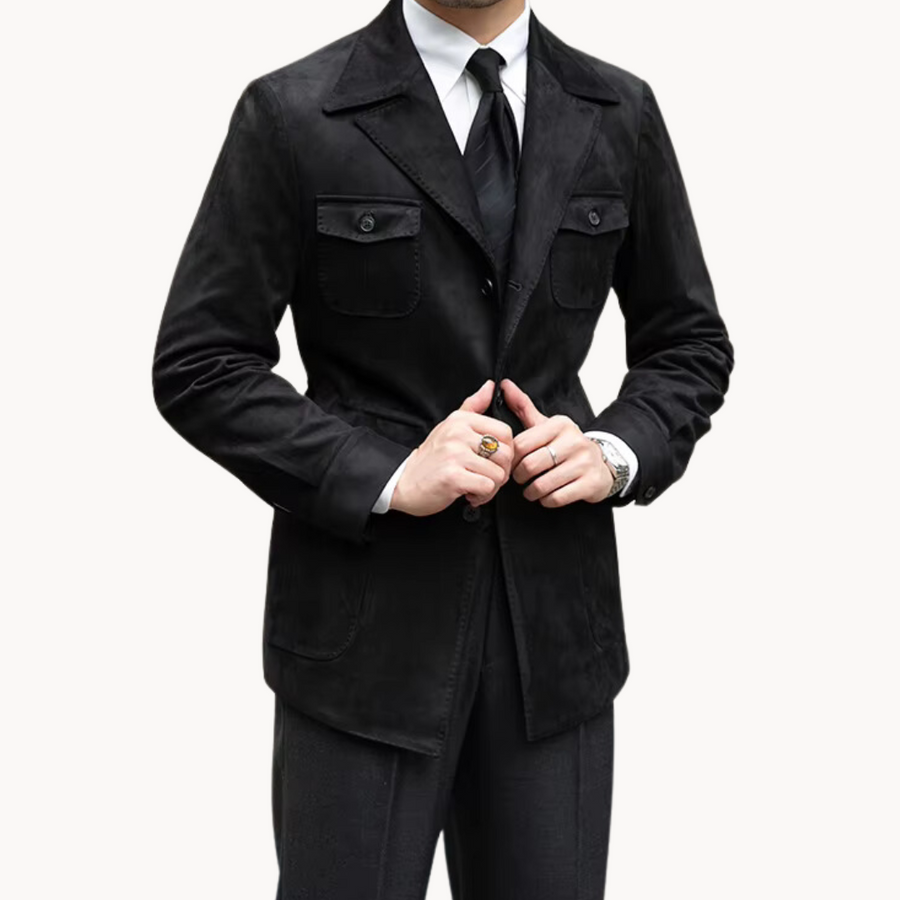 Men's Suede Coat | Riccardo