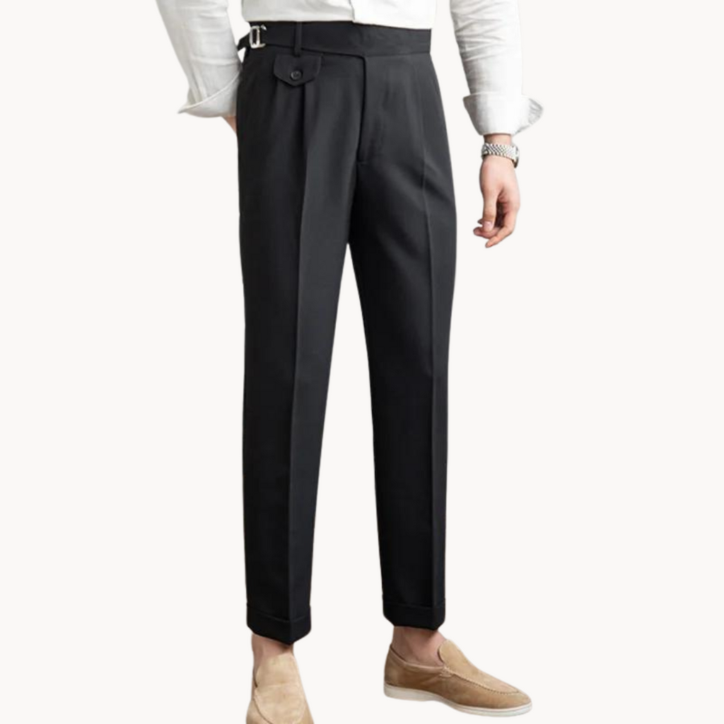 Men's Pleated Trousers | Verran