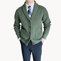 Men's Ribbed Shawl Cardigan | Glenbrook