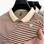 Men's Striped Polo Shirt | Orwell