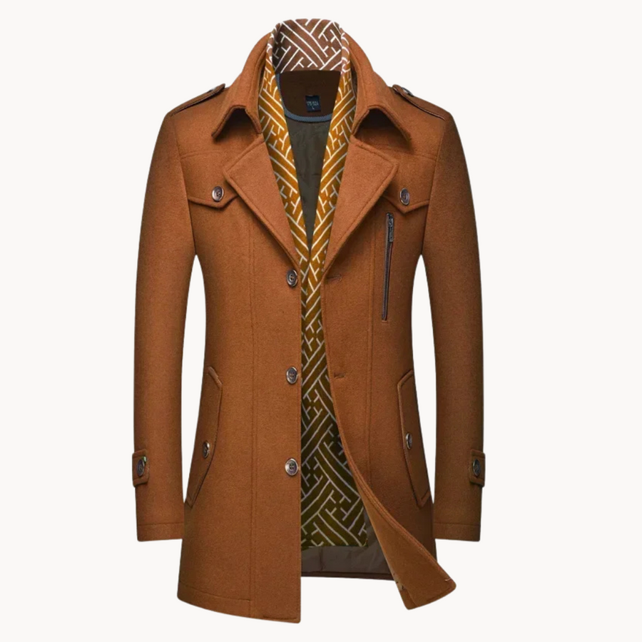 Men's Wool Coat | Knox