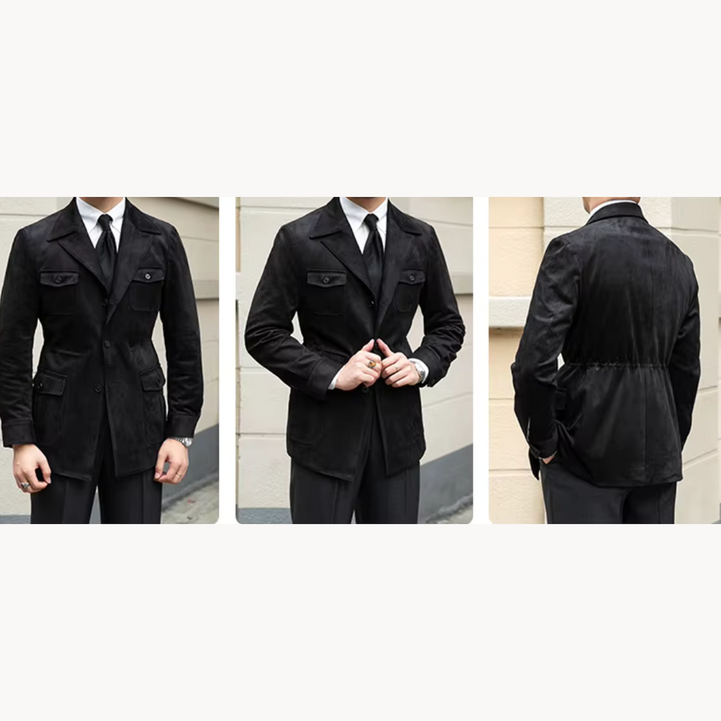 Men's Suede Coat | Riccardo