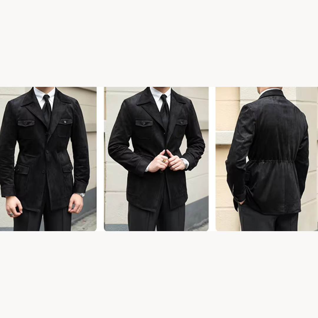 Men's Suede Coat | Riccardo