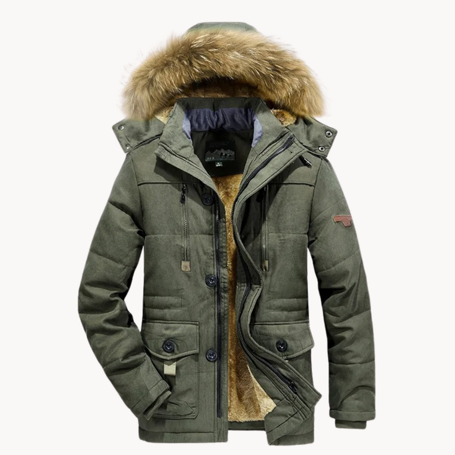 Men's Hooded Parka | Mael