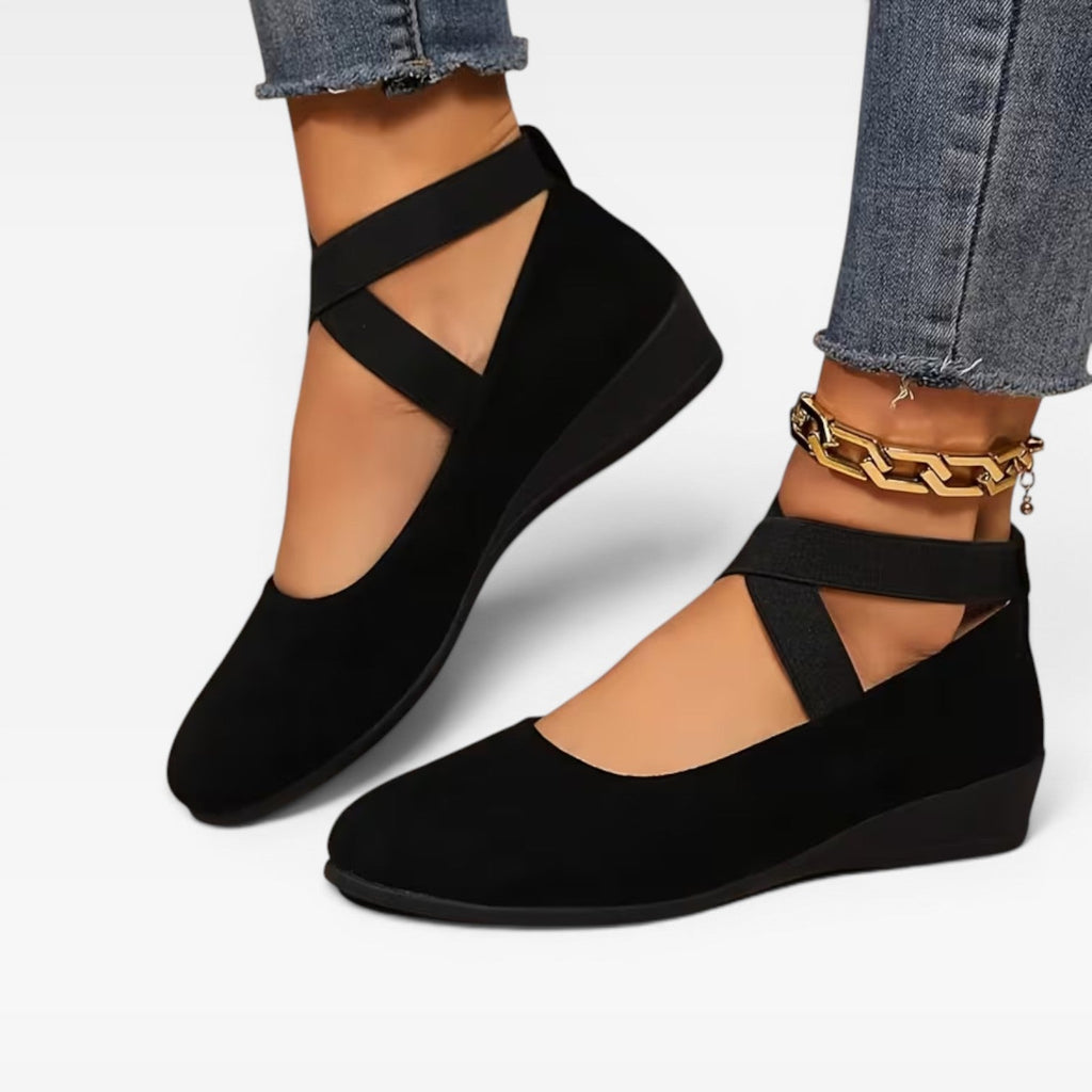 Women's Cross-Strap Ballet Flats — view 3