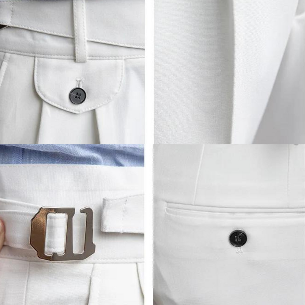 Men's Pleated Trousers | Verran