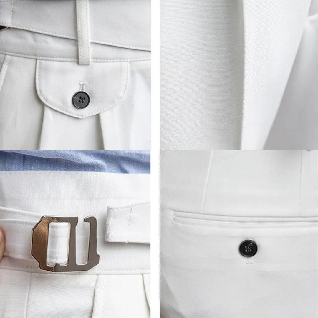 Men's Pleated Trousers | Verran