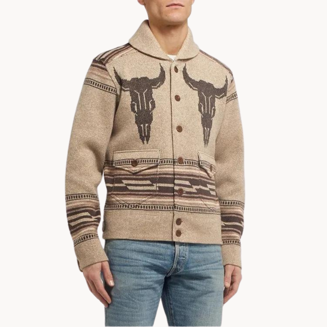 Men's Shawl Collar Cardigan | Roamer