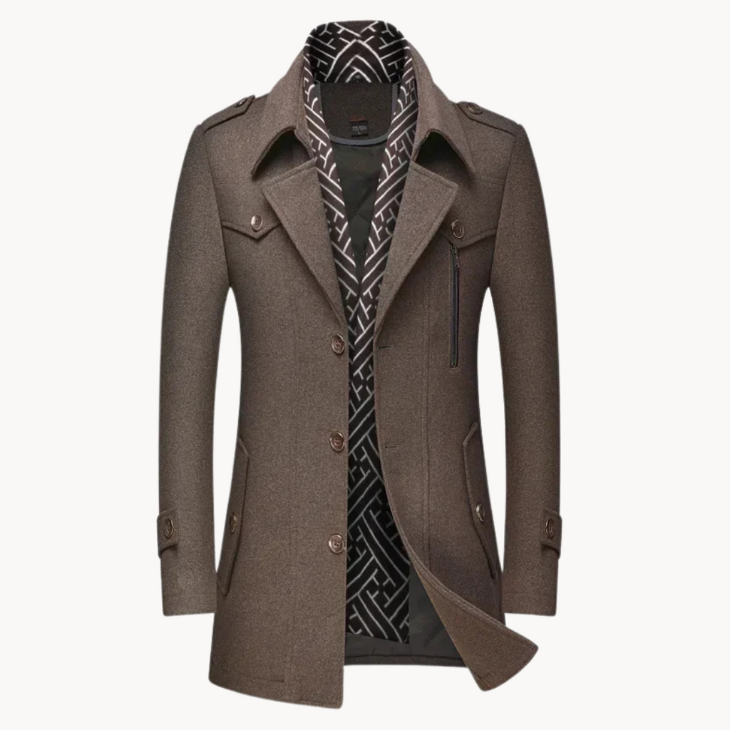 Men's Wool Coat | Knox