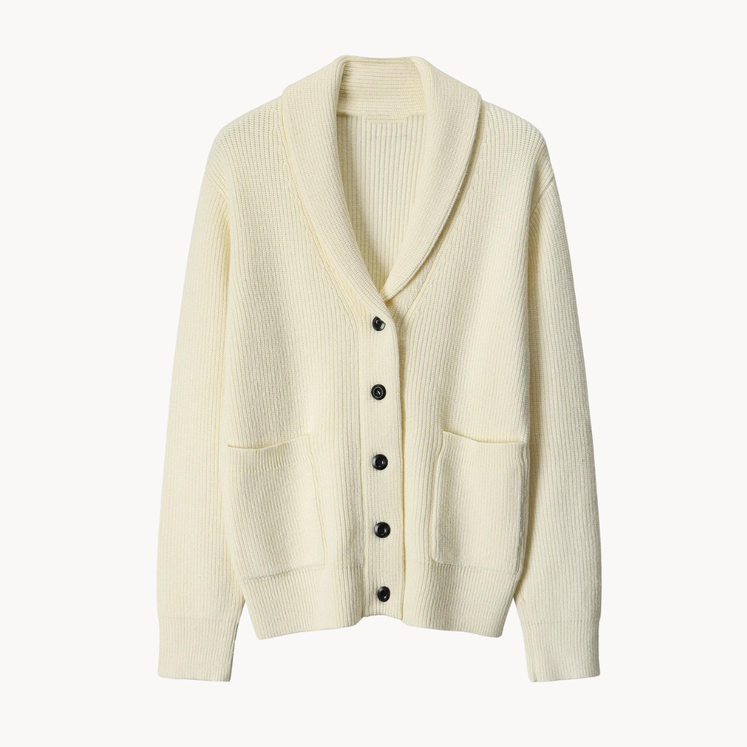 Men's Ribbed Shawl Cardigan | Glenbrook