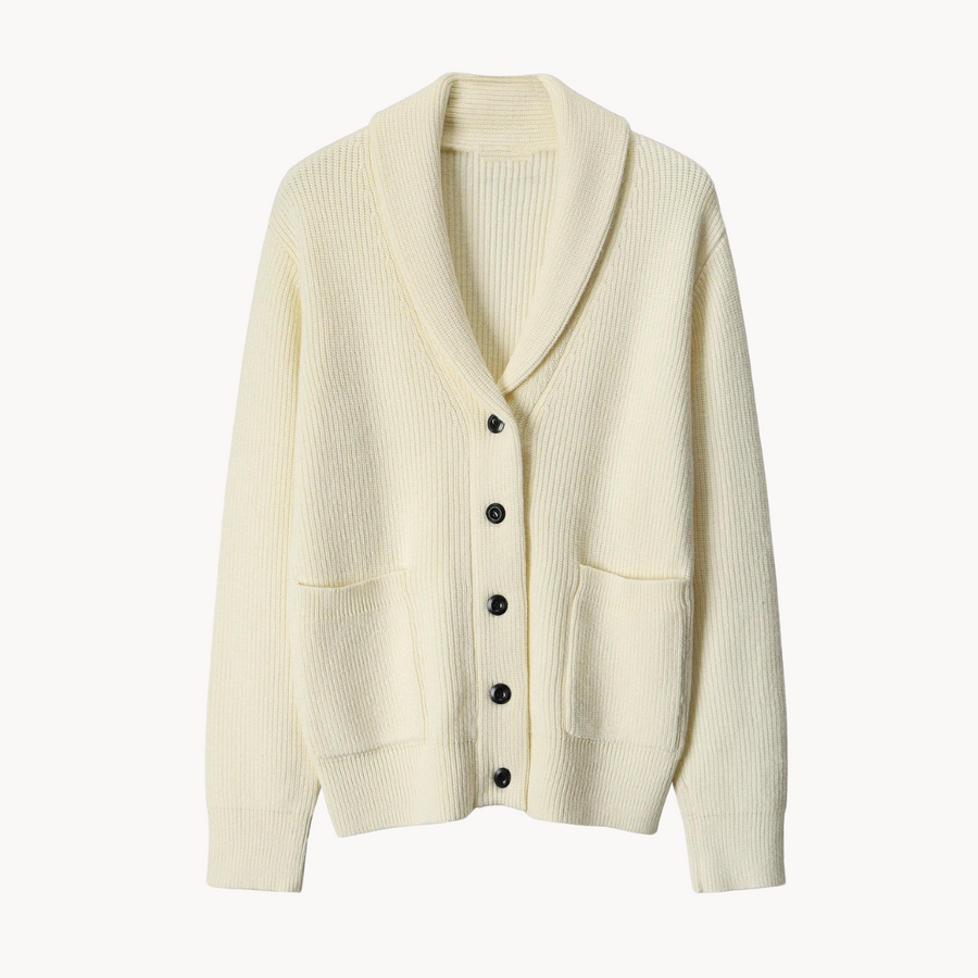 Men's Ribbed Shawl Cardigan | Glenbrook