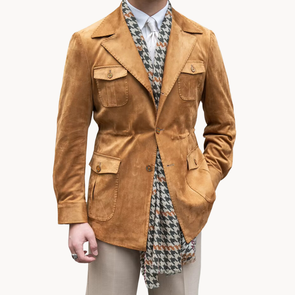 Men's Suede Coat | Riccardo