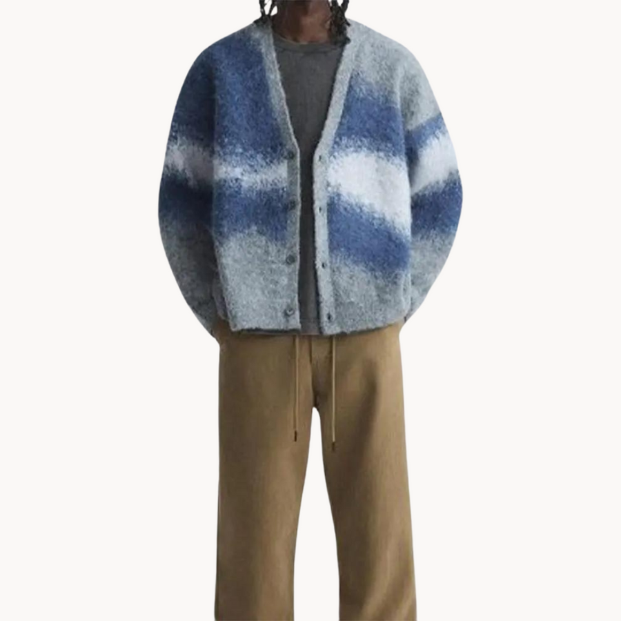Colorful Tie-Dye Cardigan by Pias