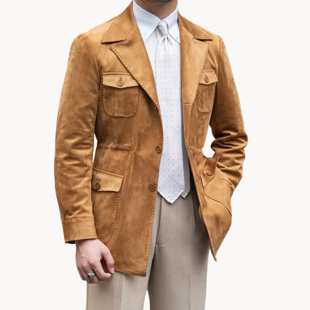 Men's Suede Coat | Riccardo