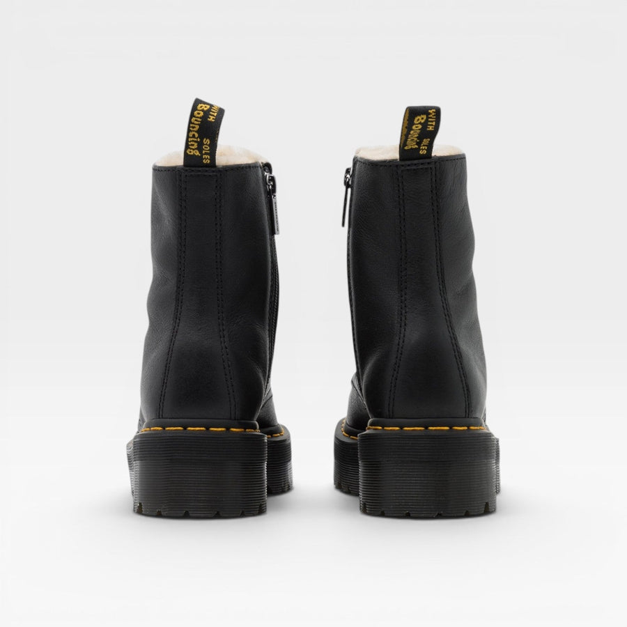 Women's Lace-Up Wedge Combat Boots — view 5