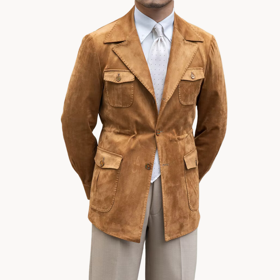 Men's Suede Coat | Riccardo