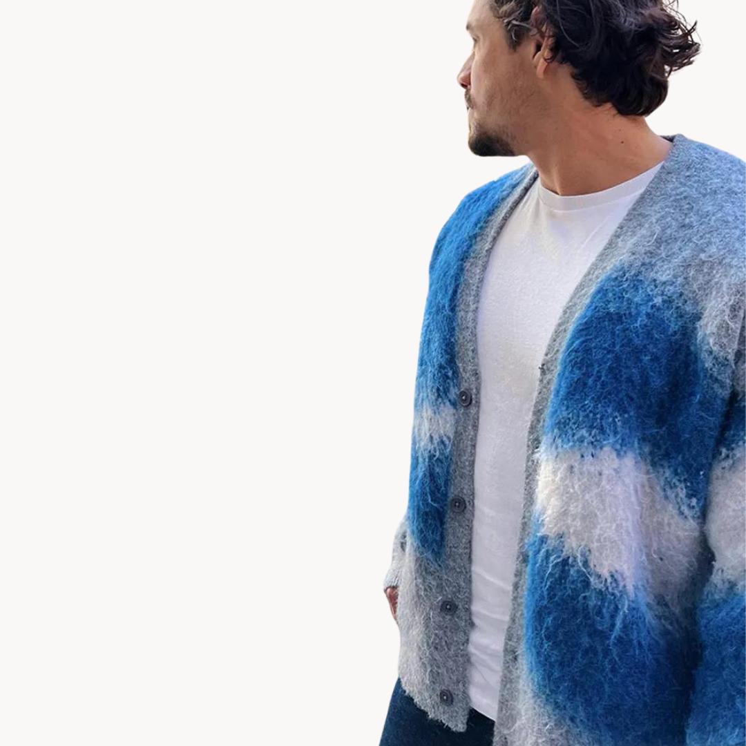 Colorful Tie-Dye Cardigan by Pias