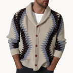 Men's Jacquard Cardigan | Tadeusz