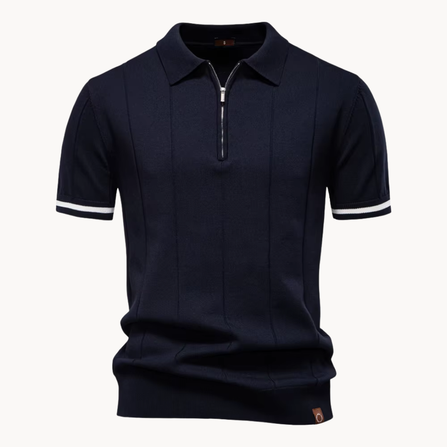 Polo à col zippé pour homme | Callahan